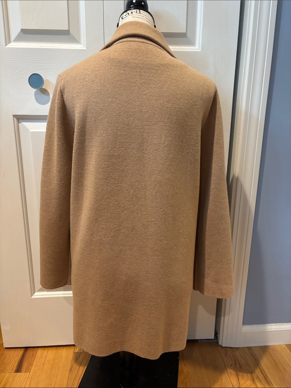 J. Crew 365 Sophie Caramel Knit Sweater Jacket Sz Medium - Picture 7 of 8